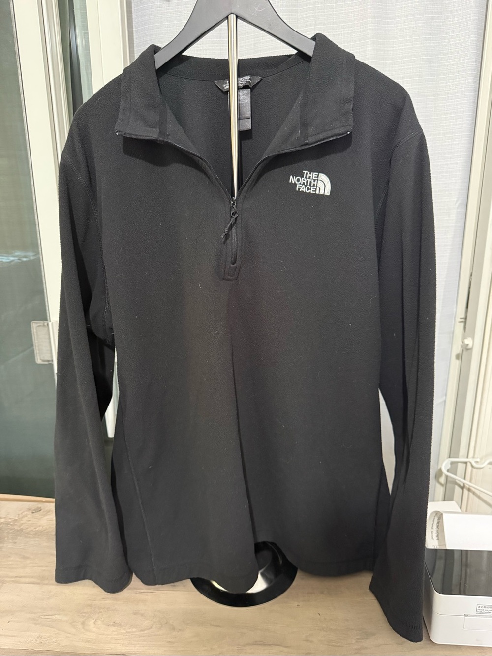 The North Face Black Quarter-Zip Fleece Jacket